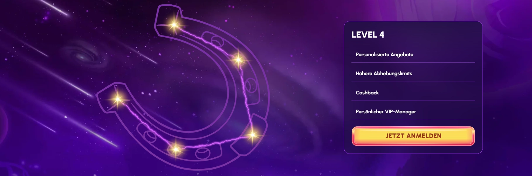 VIP-Stufe 4 Belohnung bei NovaJackpot Casino